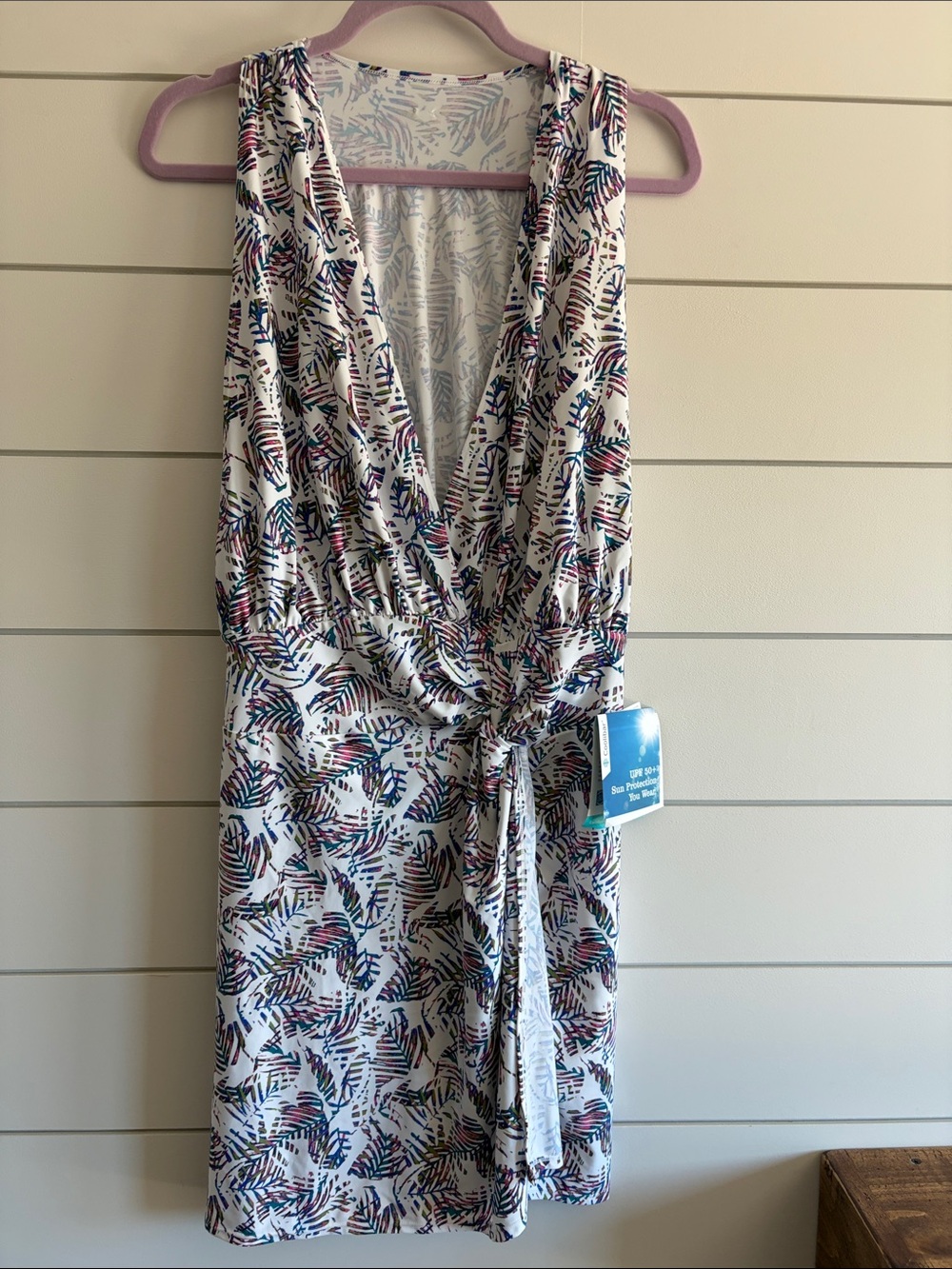 Coolibar Boca Twist Cover Up Dress NWT Size Large